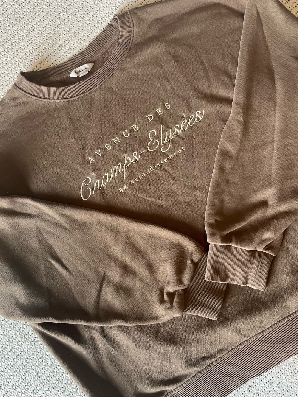 Reitmans Brown Crewneck Sweater